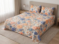 3D Digital Print Elegant  Bedsheet Set – 3PC 100% Cotton with 2 Pillow Covers