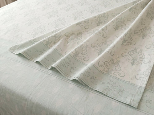 Elegant Floral King Size Bedsheet – Premium 3PC Set | 100% Cotton with 2 Pillow Covers