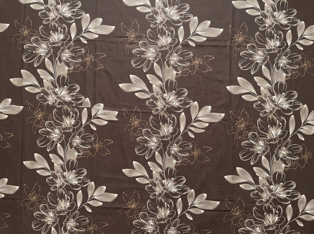 Premium Floral King Size Bedsheet Set – 100% Cotton | 3PC Set with 2 Pillow Covers